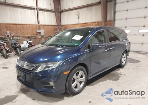 2018 Honda Odyssey Ex-L из США, поврежденный, VIN 5FNRL6H76JB111447